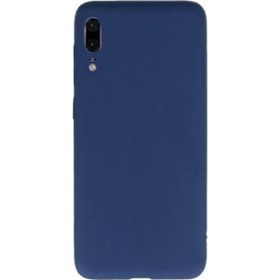 Jopus Huawei P20 Pro Mat Premium Lacivert Silikon Kılıf