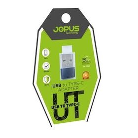 Jopus JO-TY04 Siyah USB To Type-C Adapter Şarj Çevirici Aparat