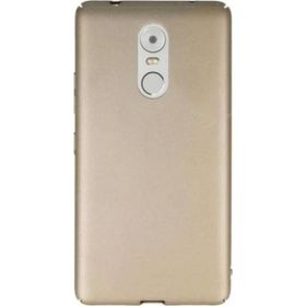 Jopus Lenovo K6 Note Mat Premium Gold Silikon Kılıf + Cam Ekran Koruyucu