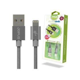 Jopus Micro JO-DK3 1.2 mt Stylish Cloth Füme Data Kablosu