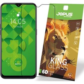 Jopus Oppo A52 Cam Cek-124 King 6d Siyah Ekran Koruyucu
