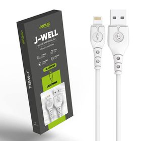Jopus Universal Lightning Jo-dk9 J-well 1 mt Beyaz Data Kablosu