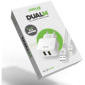 Jopus Universal Micro Jo-du01 Dualm 2in1 2,4 A Beyaz Şarj Seti