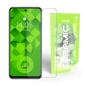 Jopus Xiaomi Redmi Note 9 Pro Note 9s CEK-129 Ceramic Clear Siyah Cep Telefonu Ekran Koruyucu