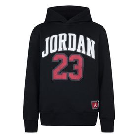 Jordan 95C479-023 Siyah Fleece Pullover Hoodie Çocuk Sweatshirt