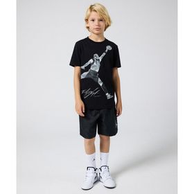 Jordan 95C575-023 Siyah MJ Essentials French Terry Shorts Çocuk Şort