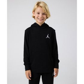 Jordan 95C630-023 Siyah Essentials French Terry Pullover Hoodie Çocuk Sweatshirt