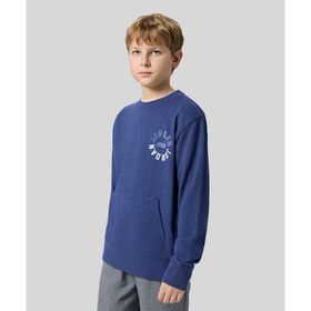 Jordan 95D419-U99 Mavi Flight Fleece Crew-Neck Sweatshirt Çocuk Sweatshirt