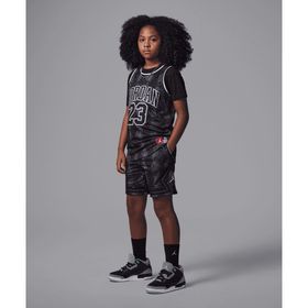 Jordan 95D429-GF5 Siyah Dri-FIT MJ Printed Sport Diamond Shorts Çocuk Şort