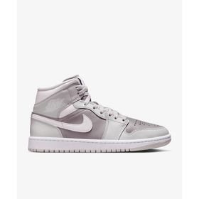 Jordan BQ6472-008 Gri Air 1 Mid Kadın Sneaker