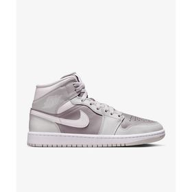 Jordan BQ6472-008 Gri Air 1 Mid Kadın Sneaker