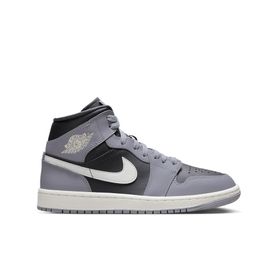 Jordan BQ6472-022 Gri Air 1 Mid Kadın Sneaker