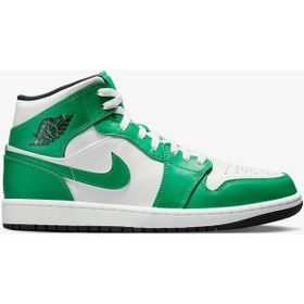 Jordan DQ8426-301 Yeşil Air 1 Mid Erkek Sneaker