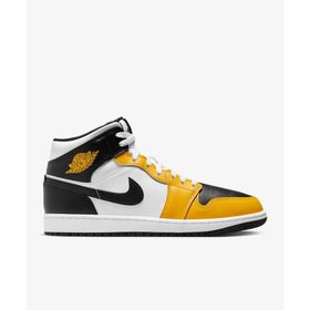 Jordan DQ8426-701 Sarı Air 1 Mid Erkek Sneaker