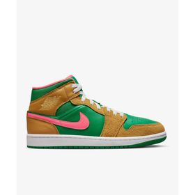 Jordan DX4332-700 Yeşil Air 1 Mid SE Erkek Sneaker