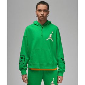 Jordan DZ3378-310 Yeşil Brooklyn Graphic Pullover Hoodie Kadın Sweatshirt
