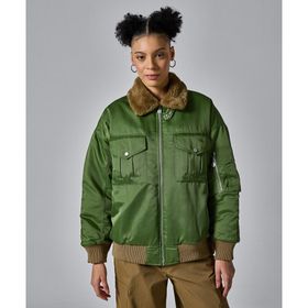 Jordan FB5088-340 Yeşil Hip Lenght JKT Kadın Mont