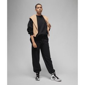 Jordan FB5116-010 Siyah Flight Fleece Kadın Sweatshirt