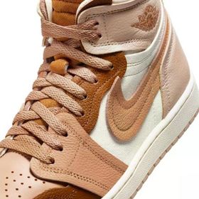 Jordan FB9891-200 Kahverengi Air 1 High Method Of Make Kadın Sneaker