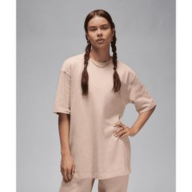 Jordan FN5383-244 Bej Essentials Oversized Kadın T-Shirt