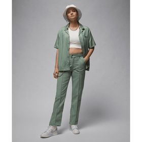Jordan FN5446-304 Yeşil Woven Sweatpants Kadın Pantolon