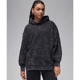Jordan FN5738-010 Siyah Flight Fleece Hoodie Kadın Sweatshirt