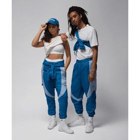 Jordan FN5850-457 Mavi Sport Jam Warm Up Sweatpants Erkek Eşofman Altı
