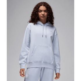 Jordan FV7050-085 Mavi Flight Fleece Satin Lined Pullover Hoodie Kadın Sweatshirt
