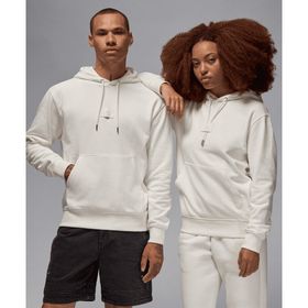 Jordan FV7247-133 Beyaz Flight Fleece Pullover Hoodie Erkek Sweatshirt