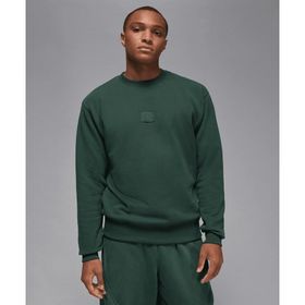 Jordan FV7259-316 Yeşil Flight Fleece Crew-Neck Erkek Sweatshirt