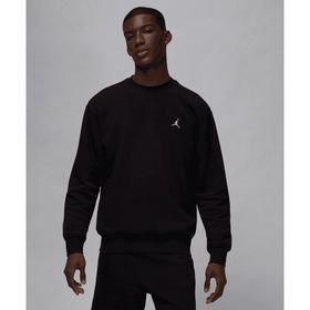 Jordan FV7293-010 Siyah Brooklyn Fleece Crew-Neck Sweatshirt Erkek Sweatshirt
