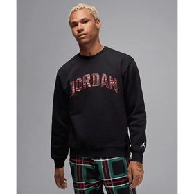 Jordan FV7460-010 Essentials Fleece Crew-Neck Sweatshirt Siyah Erkek Sweatshirt