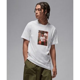 Jordan HJ2354-100 Brand Photo SS Crew Beyaz Erkek T-shirt