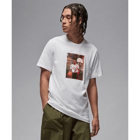 Jordan HJ2354-100 Brand Photo SS Crew Beyaz Erkek T-shirt