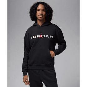 Jordan HQ4643-010 Siyah Essentials Air Stretch Fleece Hoodie Erkek Sweatshirt