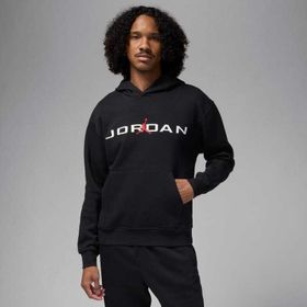 Jordan HQ4643-010 Siyah Essentials Air Stretch Fleece Hoodie Erkek Sweatshirt