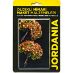 Jordania JE03P-W8070B Narçiçeği Ağaç 1:100 Ölek 8 cm 2 Adet Maket