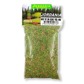 Jordania Zemin Toz Çim 50 gr Çiçekli Yeşil 04102 Maket