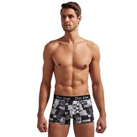 Josejuan 5402 Desen 22 Baskılı Koton Likralı Erkek Boxer