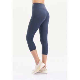 Josejuan 7102 Lacivert Spor Yüksek Bel Tayt