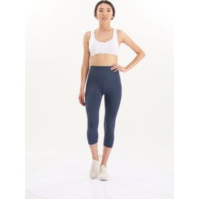 Josejuan 7102 Lacivert Spor Yüksek Bel Tayt