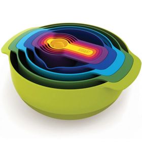Joseph 40031 Nest Plus 9 Parça Multi Colour Hazırlama Seti