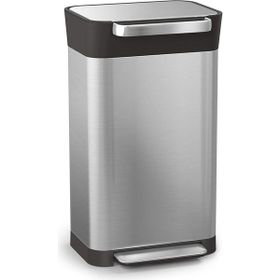 Joseph Joseph 30030 Titan 30 lt Kompaktörlü Paslanmaz Çelik Çöp Kovası