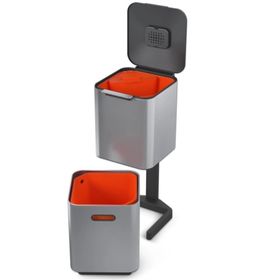 Joseph Joseph 30063 Totem 40 lt Paslanmaz Çelik Çöp Kovası