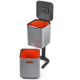 Joseph Joseph 30063 Totem 40 lt Paslanmaz Çelik Çöp Kovası