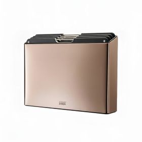 Joseph Joseph 60171 Folio Pembe Altın Standlı 4'lü Kesme Tahtası