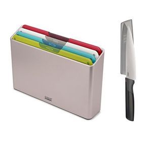 Joseph Joseph 60230 Şef Bıçaklı Çok Renkli Kesme Tahtası Seti