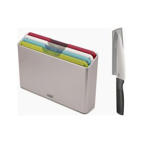 Joseph Joseph 60230 Şef Bıçaklı Çok Renkli Kesme Tahtası Seti