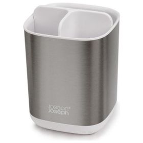 Joseph Joseph 70530 Paslanmaz Çelik Beyaz Easystore Steel Diş Fırçalık