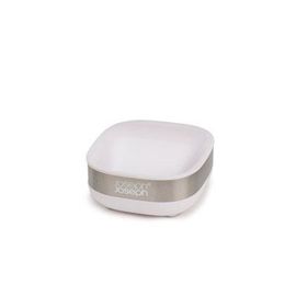 Joseph Joseph 70533 Paslanmaz Çelik Beyaz Slim Steel Sabunluk